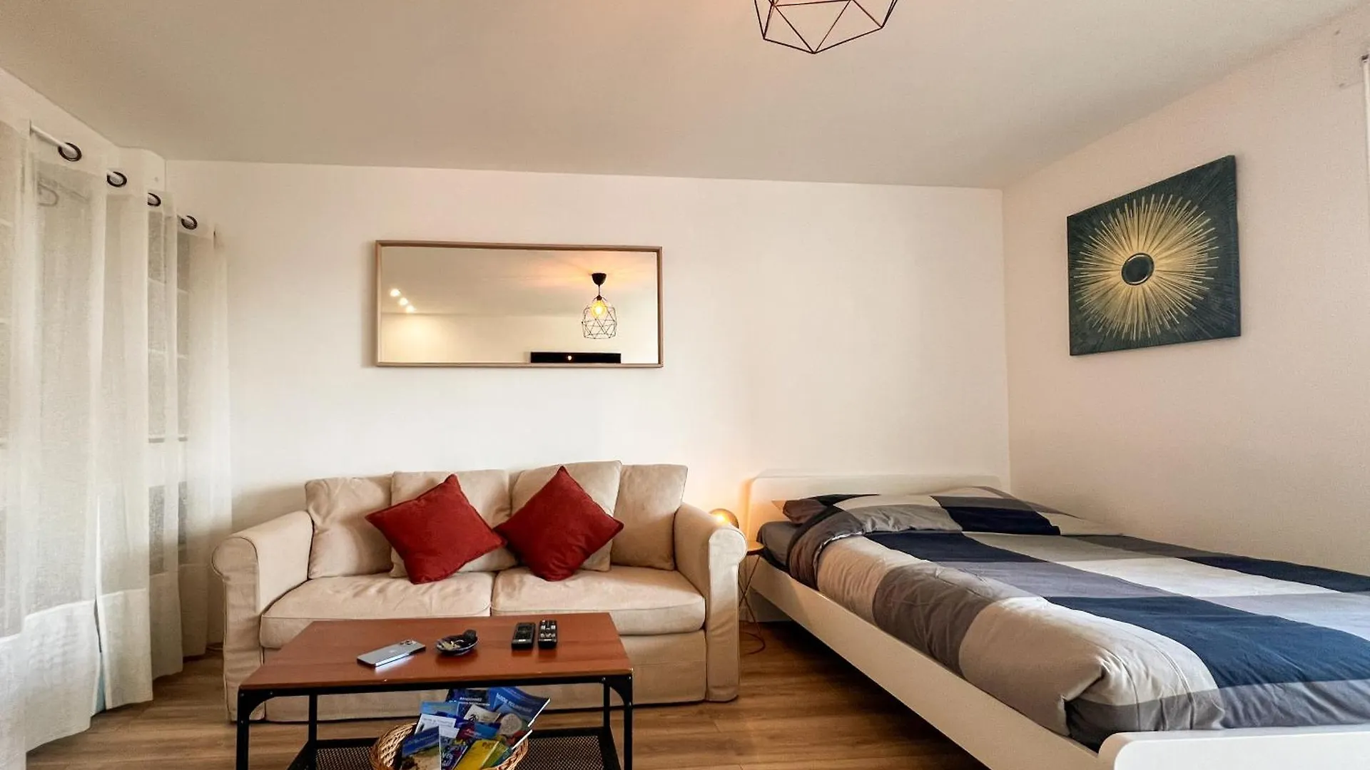 شقة Studio Lumineux 4 Couchages Avec Terrasse A 500M De La Plage, Parking Gratuit سيكس-فور-لو-بلاج